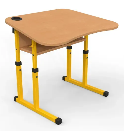 Стіл учнівський №3-6 трапеція 700х500 нахил МФ Вересень